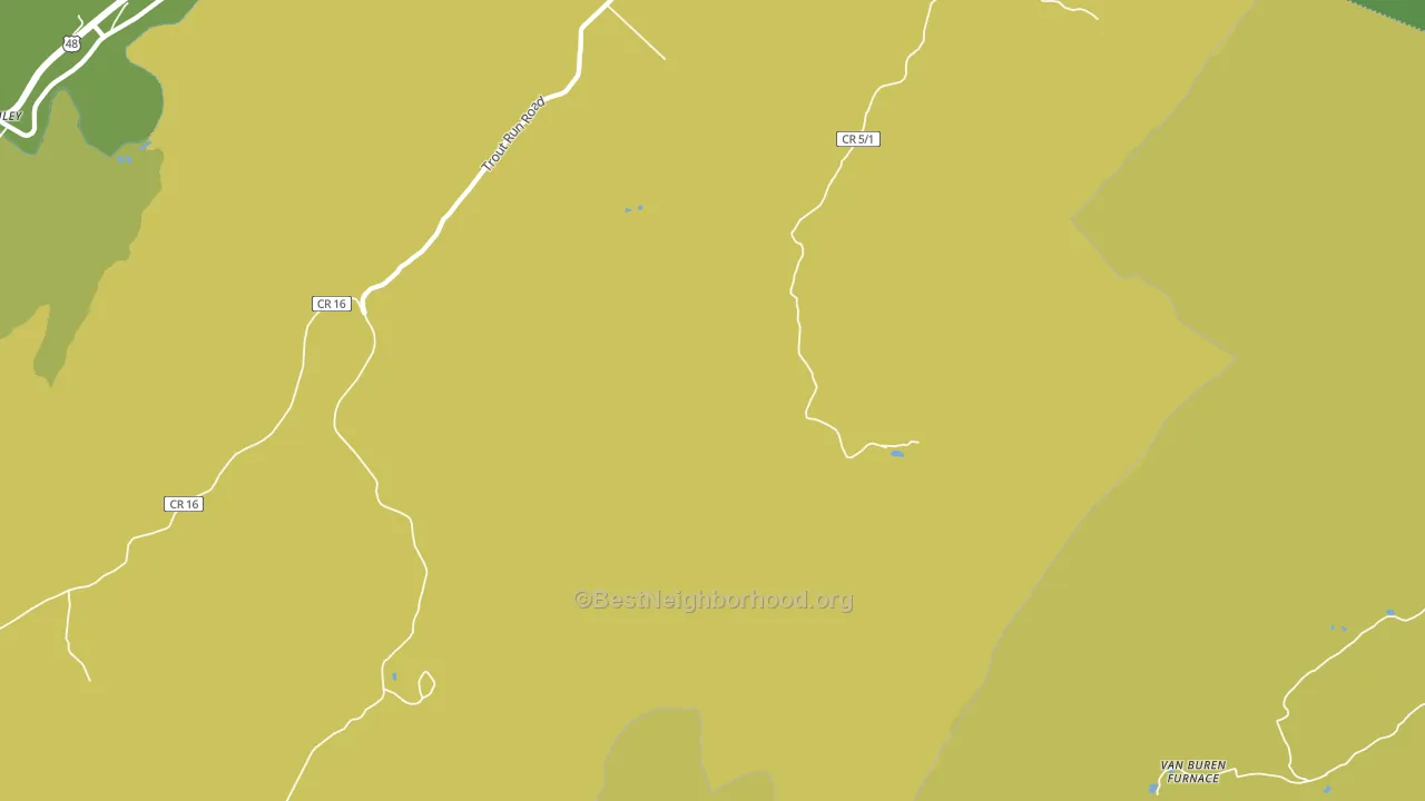 Perry, WV block-group voter-turnout map