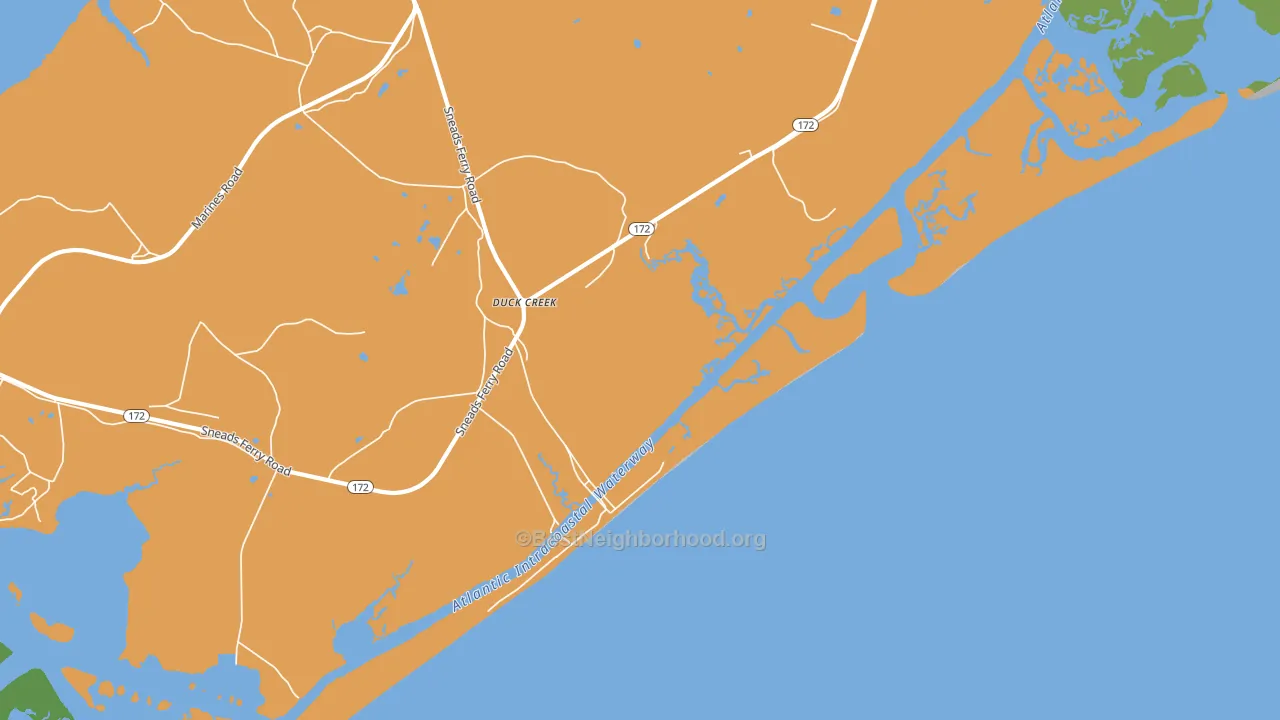 Peru, NC block-group voter-turnout map