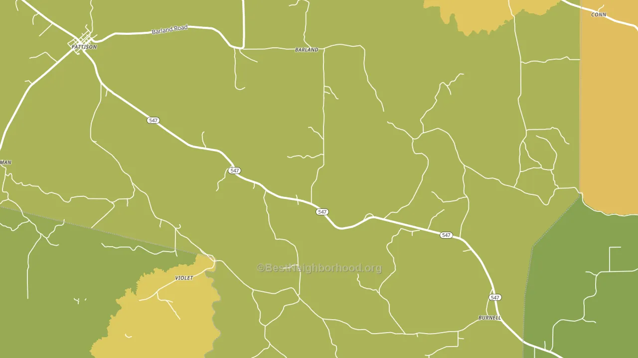 Peyton, MS block-group voter-turnout map