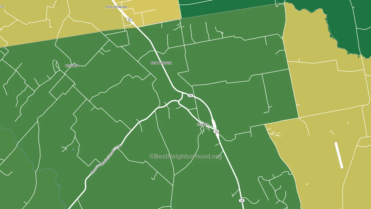 Phillipsburg, TX block-group voter-turnout map