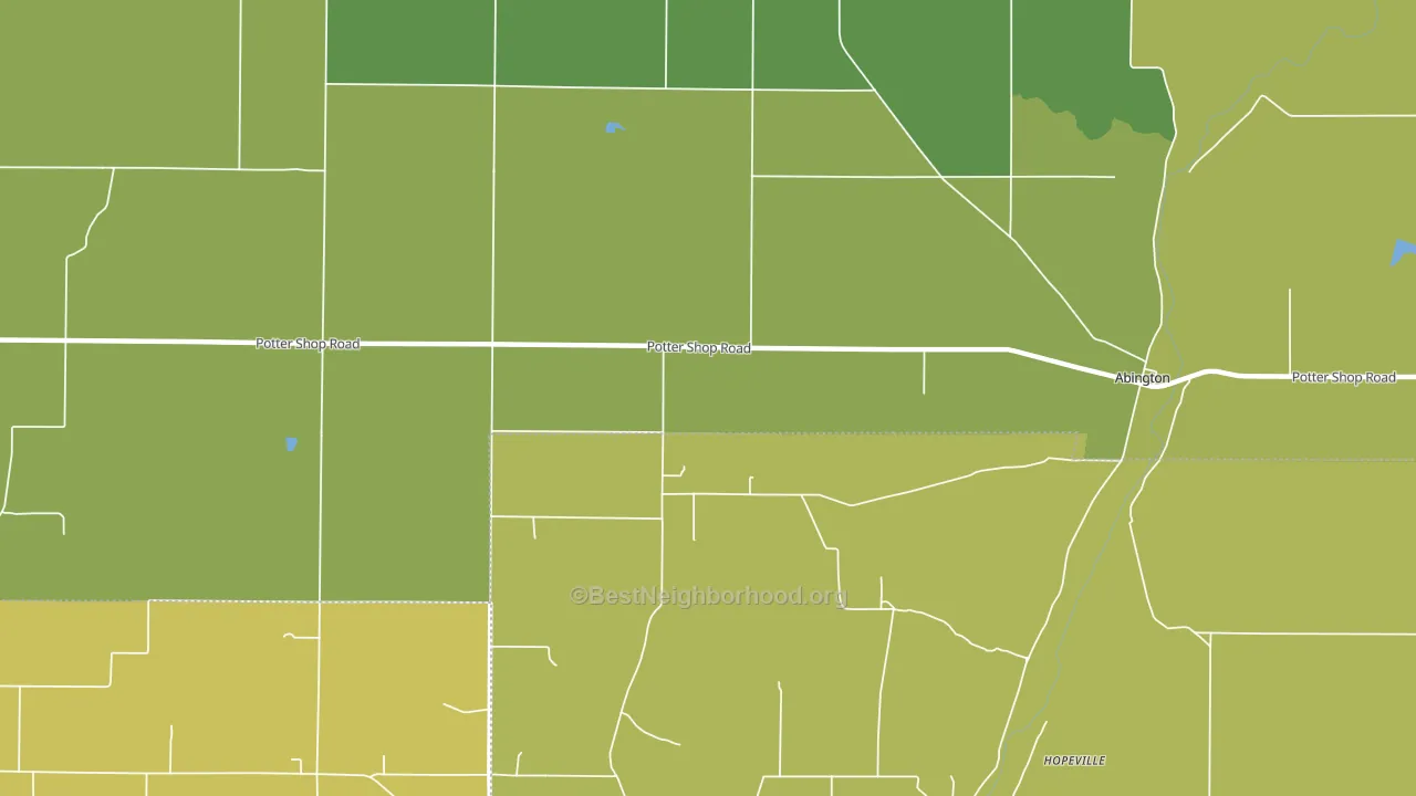 Philomath, IN block-group voter-turnout map