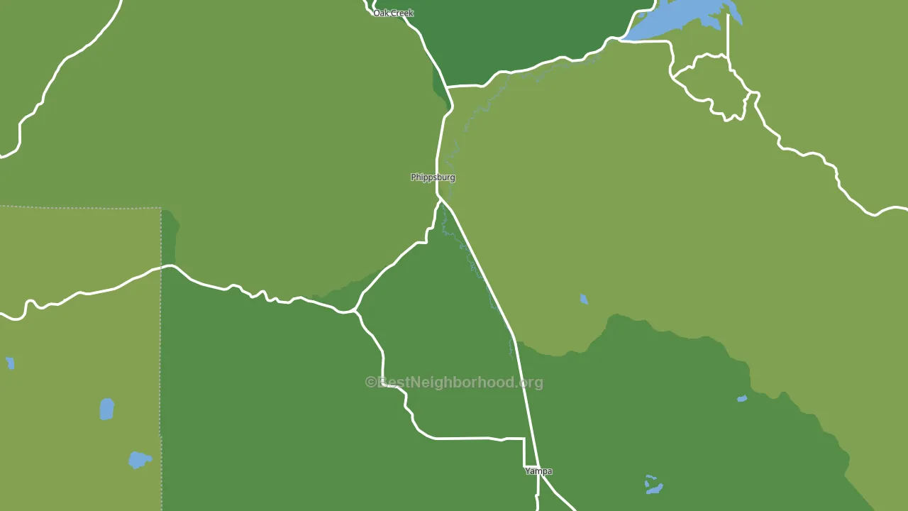 Phippsburg, CO block-group voter-turnout map