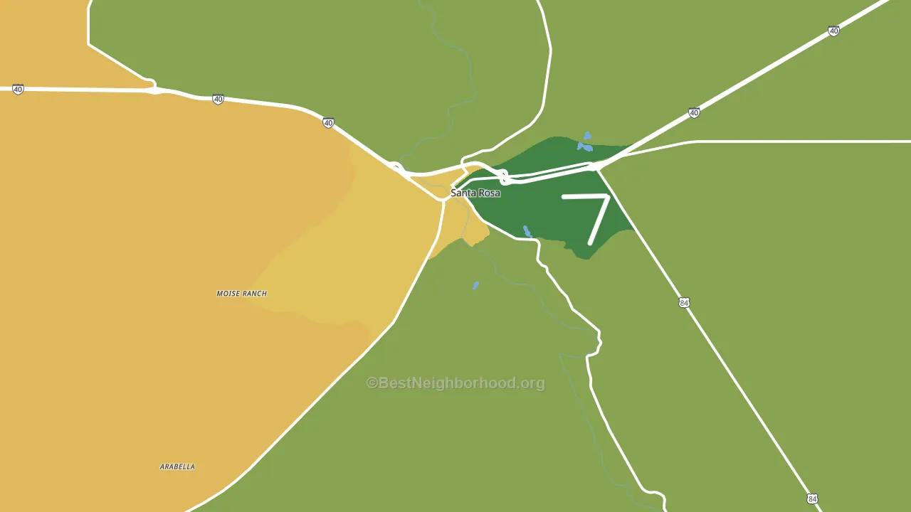 Pintada, NM block-group voter-turnout map