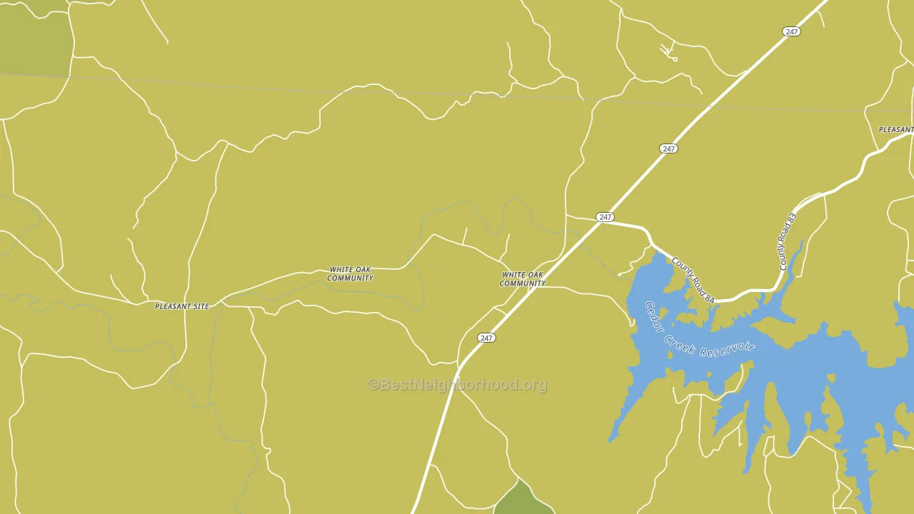 Pleasant Site, AL block-group voter-turnout map