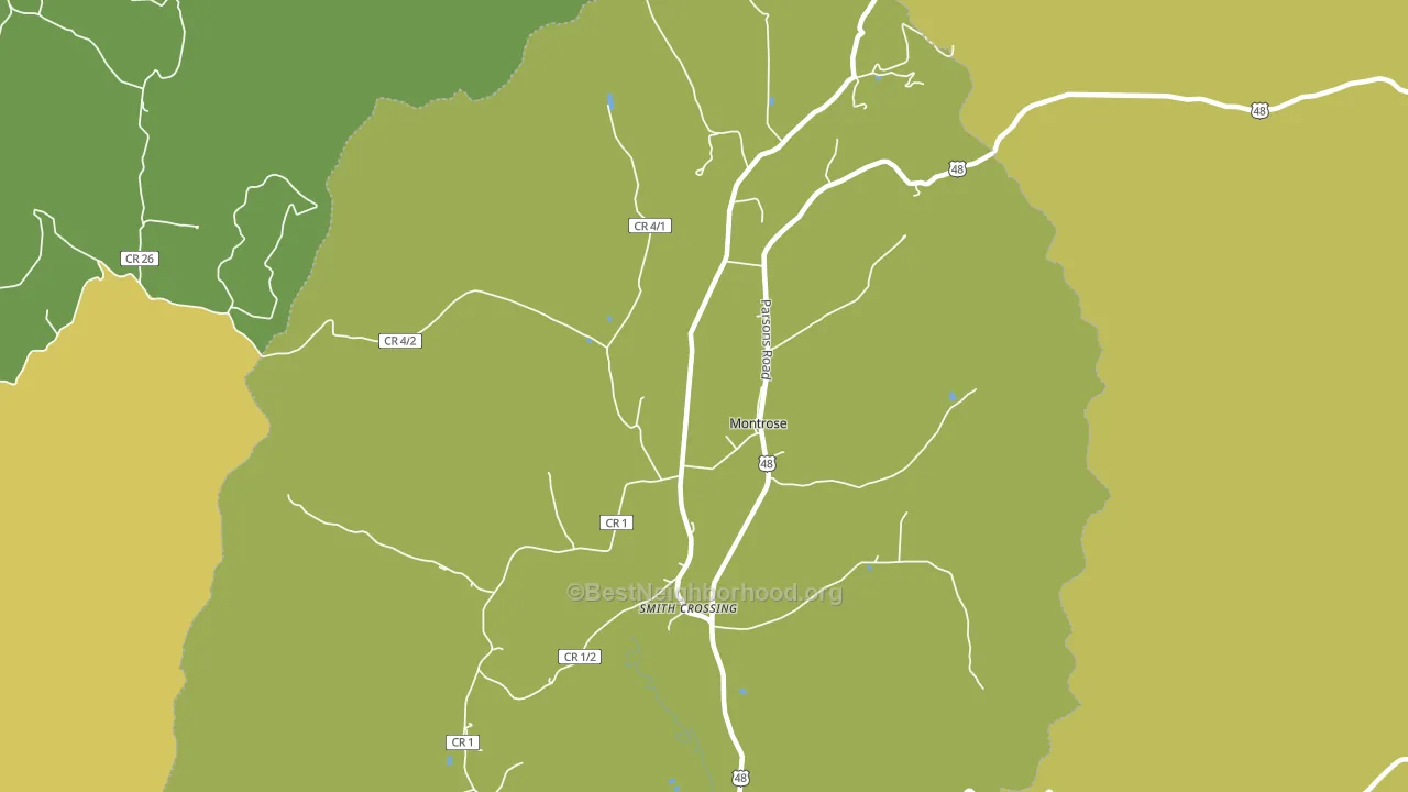 Pleasure Valley, WV block-group voter-turnout map