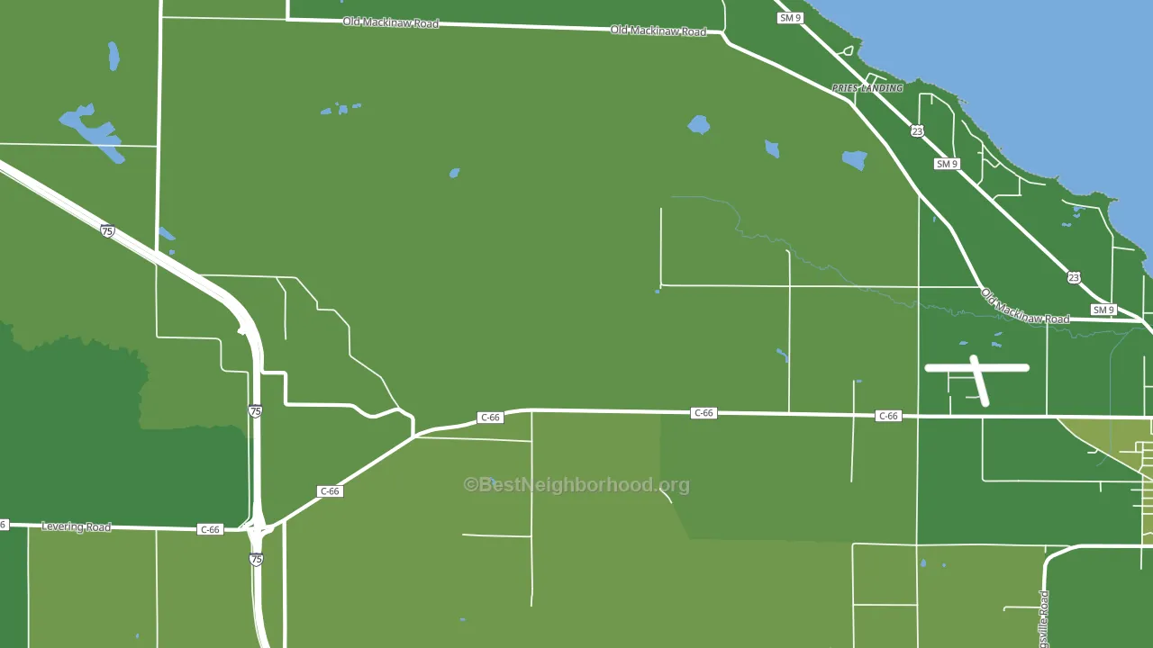 Point Nipigon, MI block-group voter-turnout map