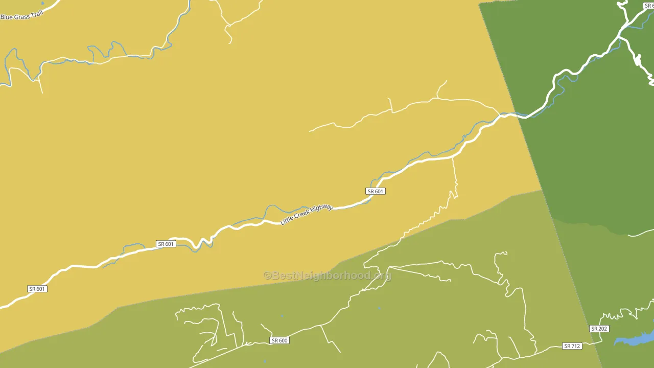 Point Pleasant, VA block-group voter-turnout map