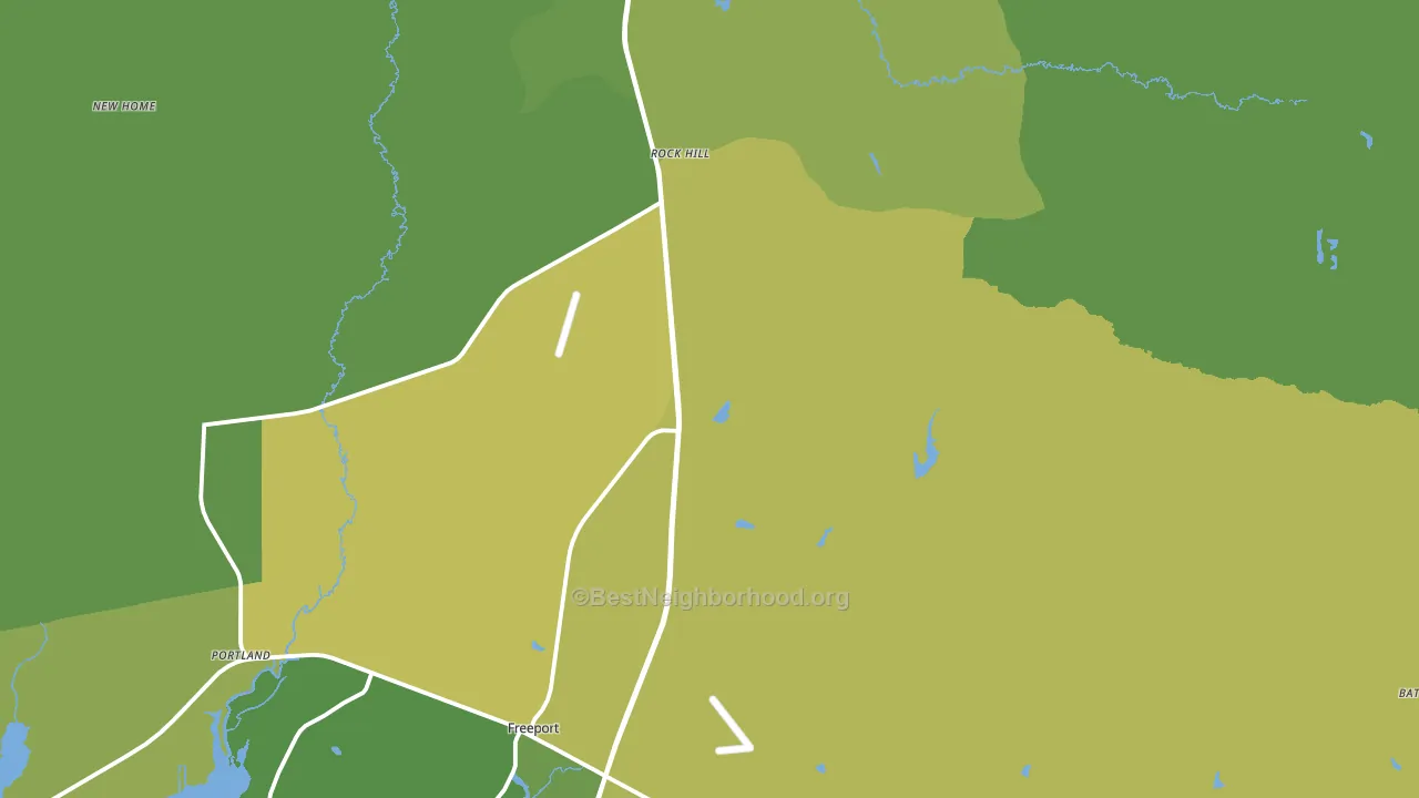 Point Washington, FL block-group voter-turnout map