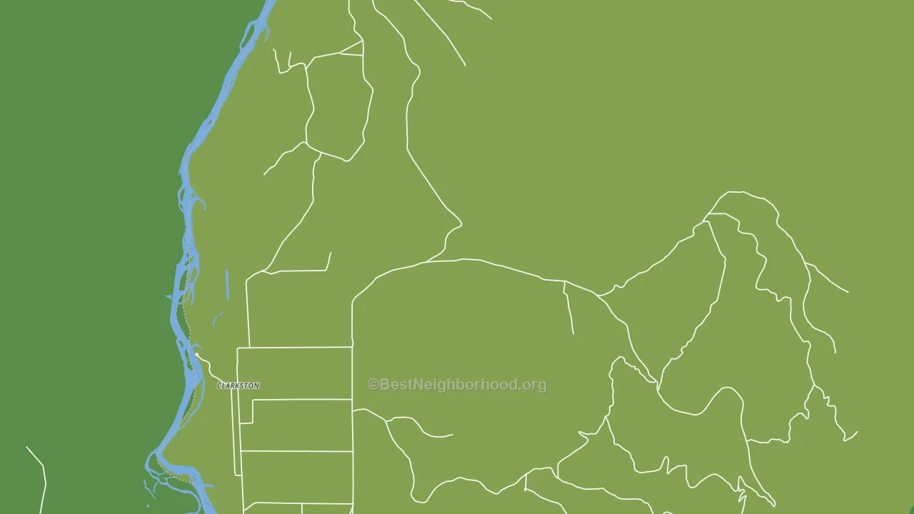 Ponderosa Pines, MT block-group voter-turnout map