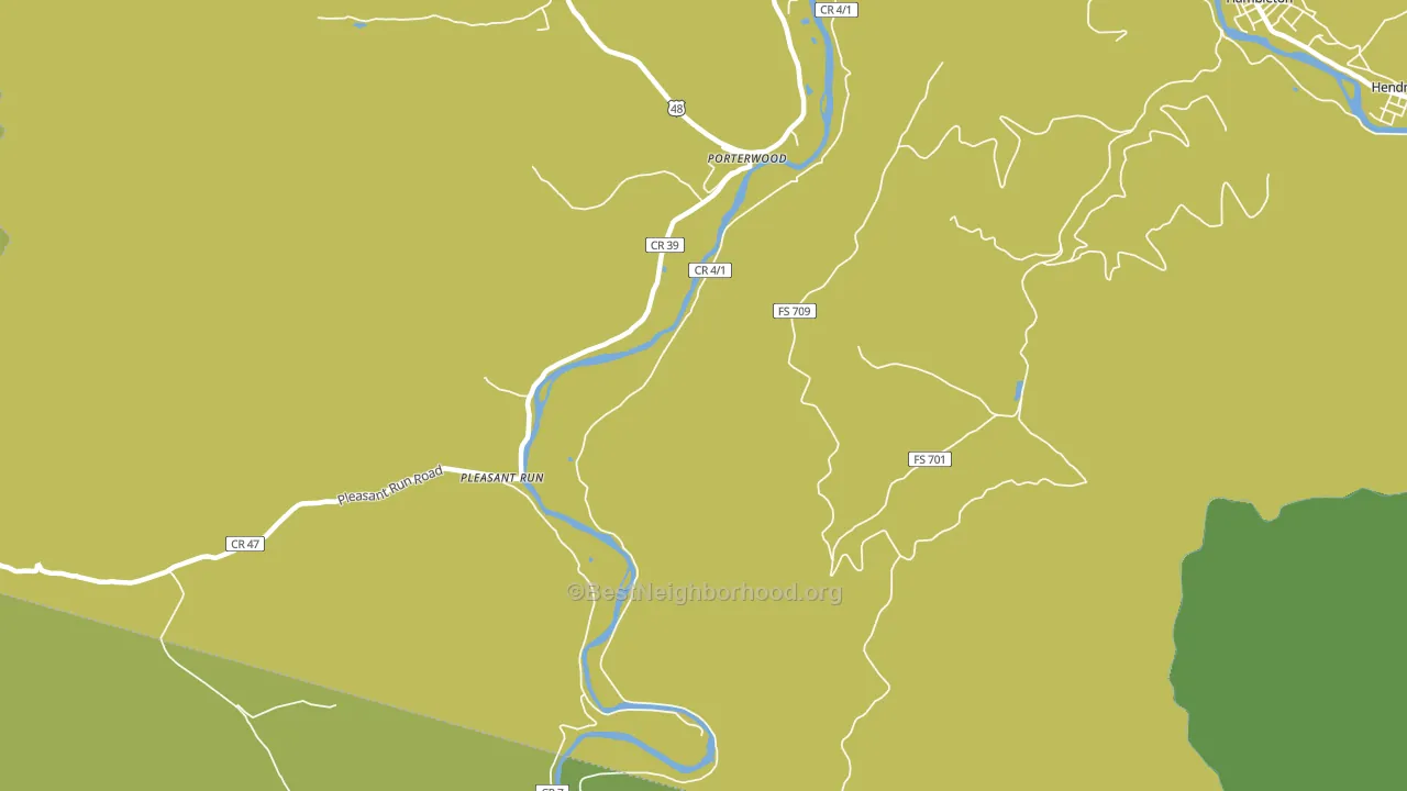 Porterwood, WV block-group voter-turnout map