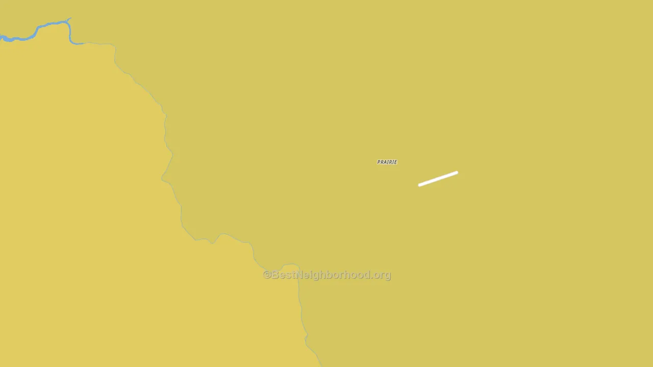 Prairie, ID block-group voter-turnout map