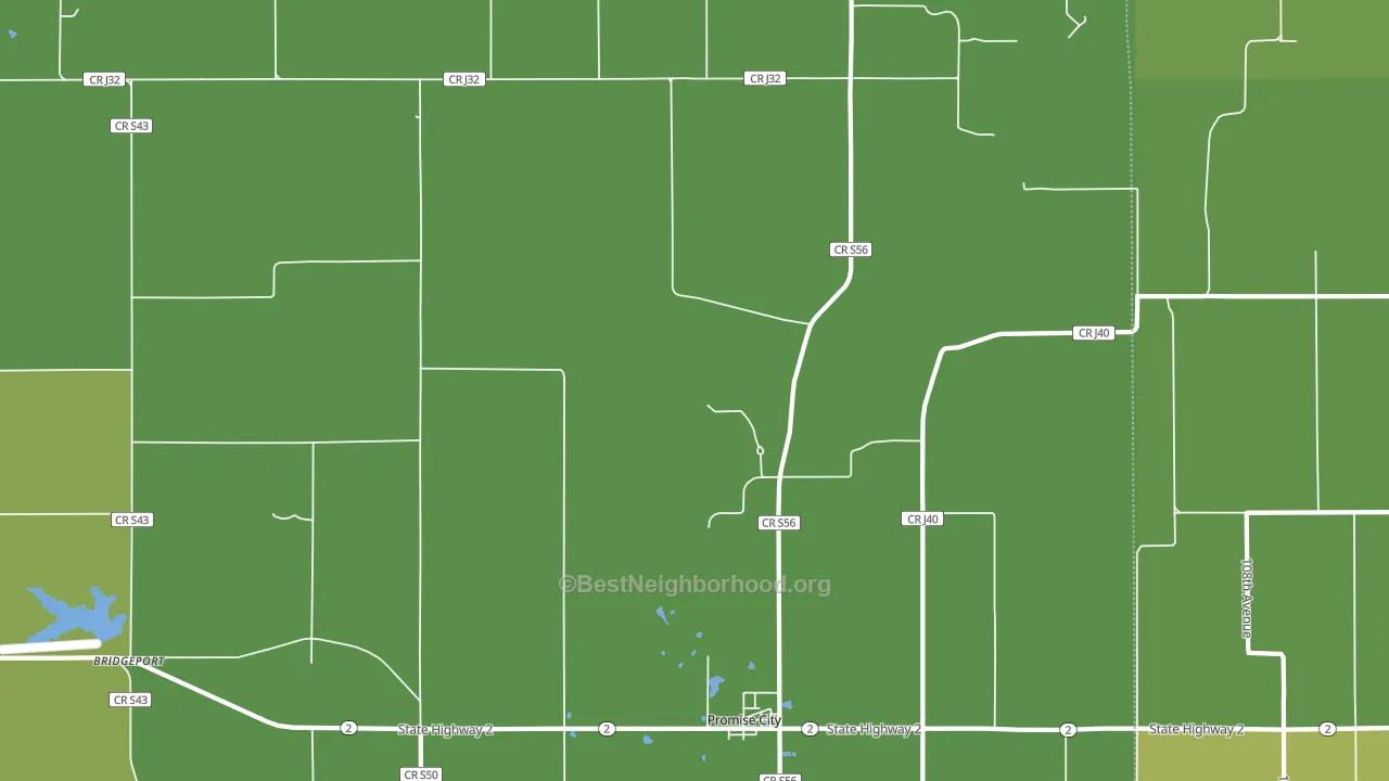Promise City, IA block-group voter-turnout map