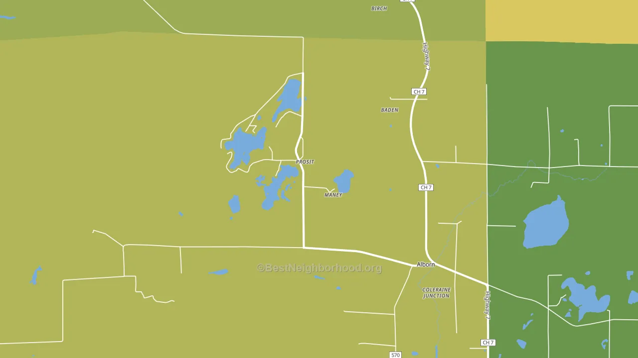 Prosit, MN block-group voter-turnout map