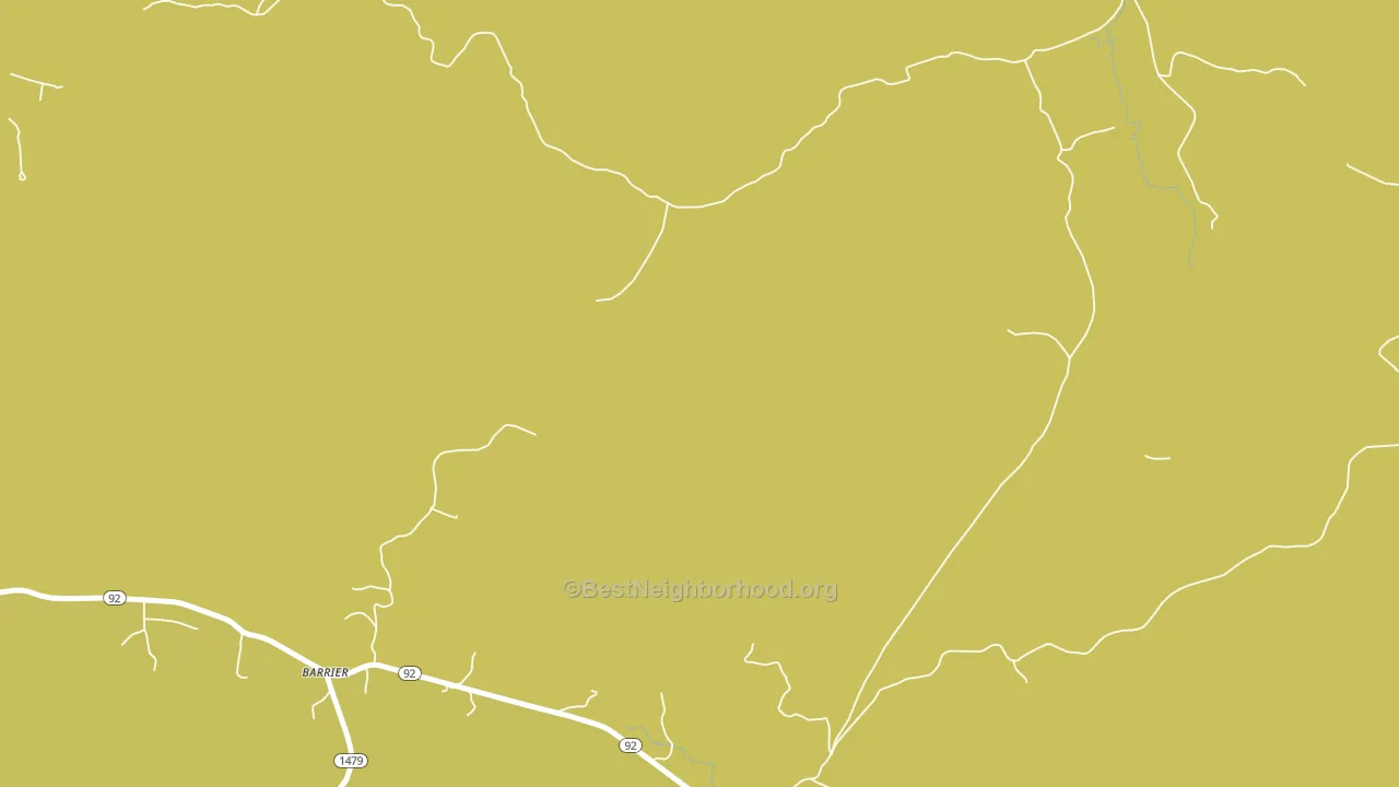 Pueblo, KY block-group voter-turnout map