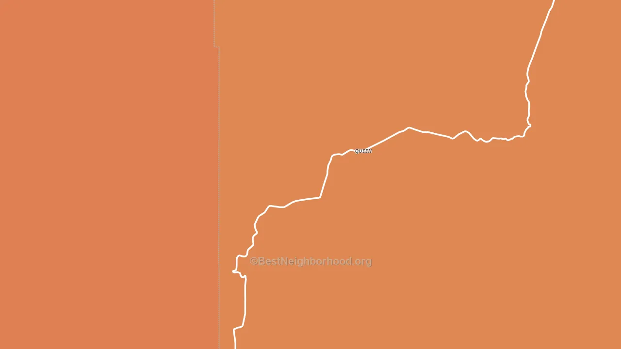 Queen, NM block-group voter-turnout map