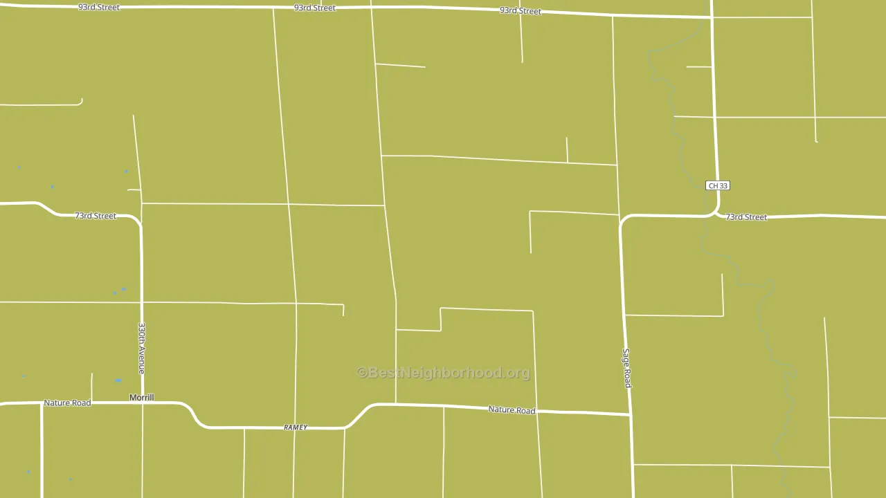 Ramey, MN block-group voter-turnout map