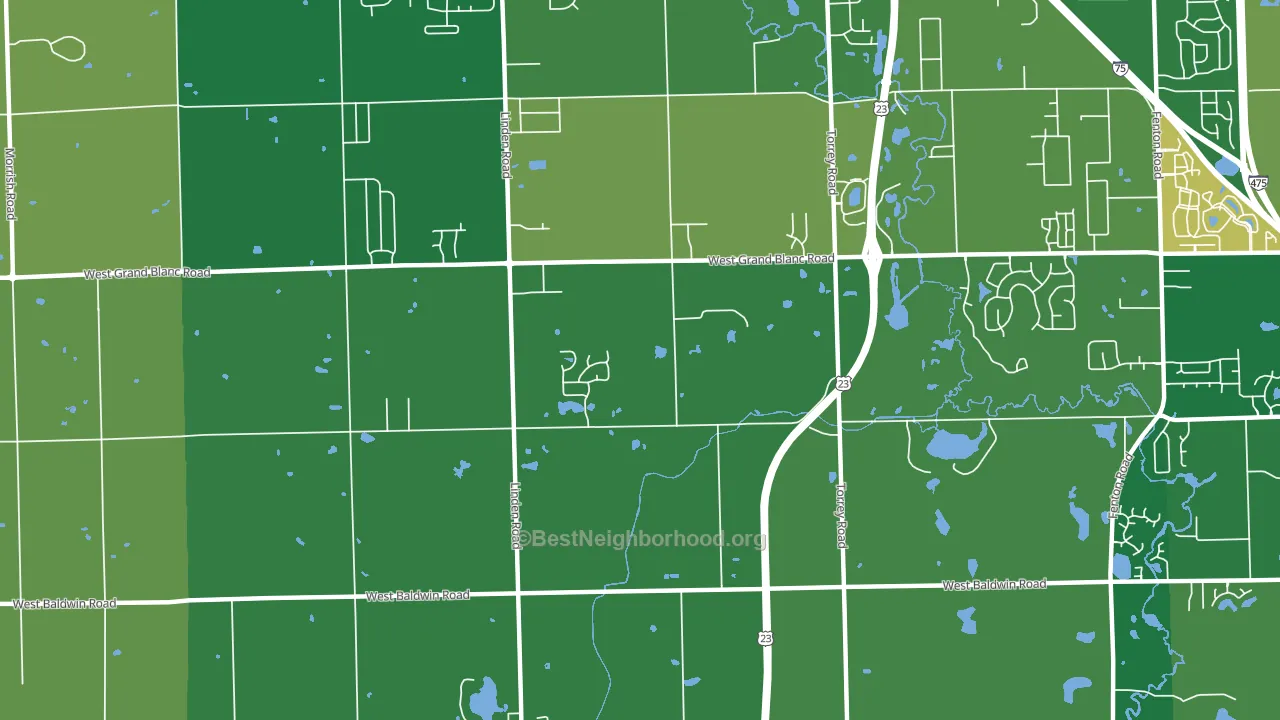 Rankin, MI block-group voter-turnout map