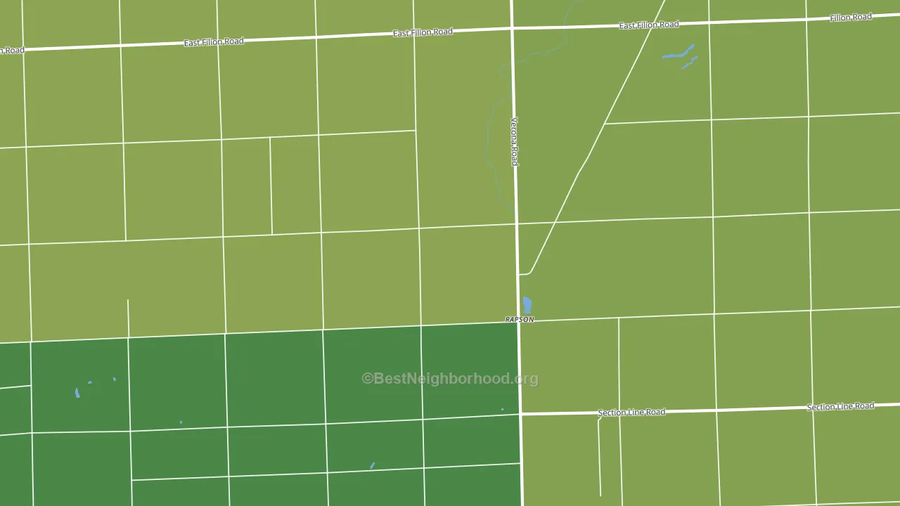 Rapson, MI block-group voter-turnout map