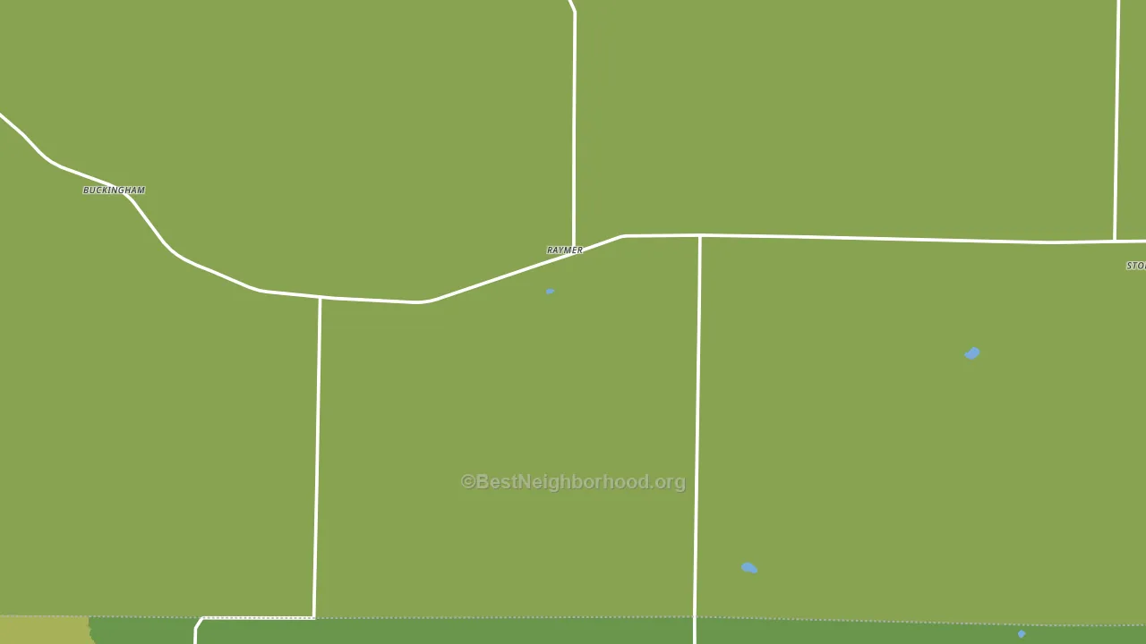 Raymer, CO block-group voter-turnout map