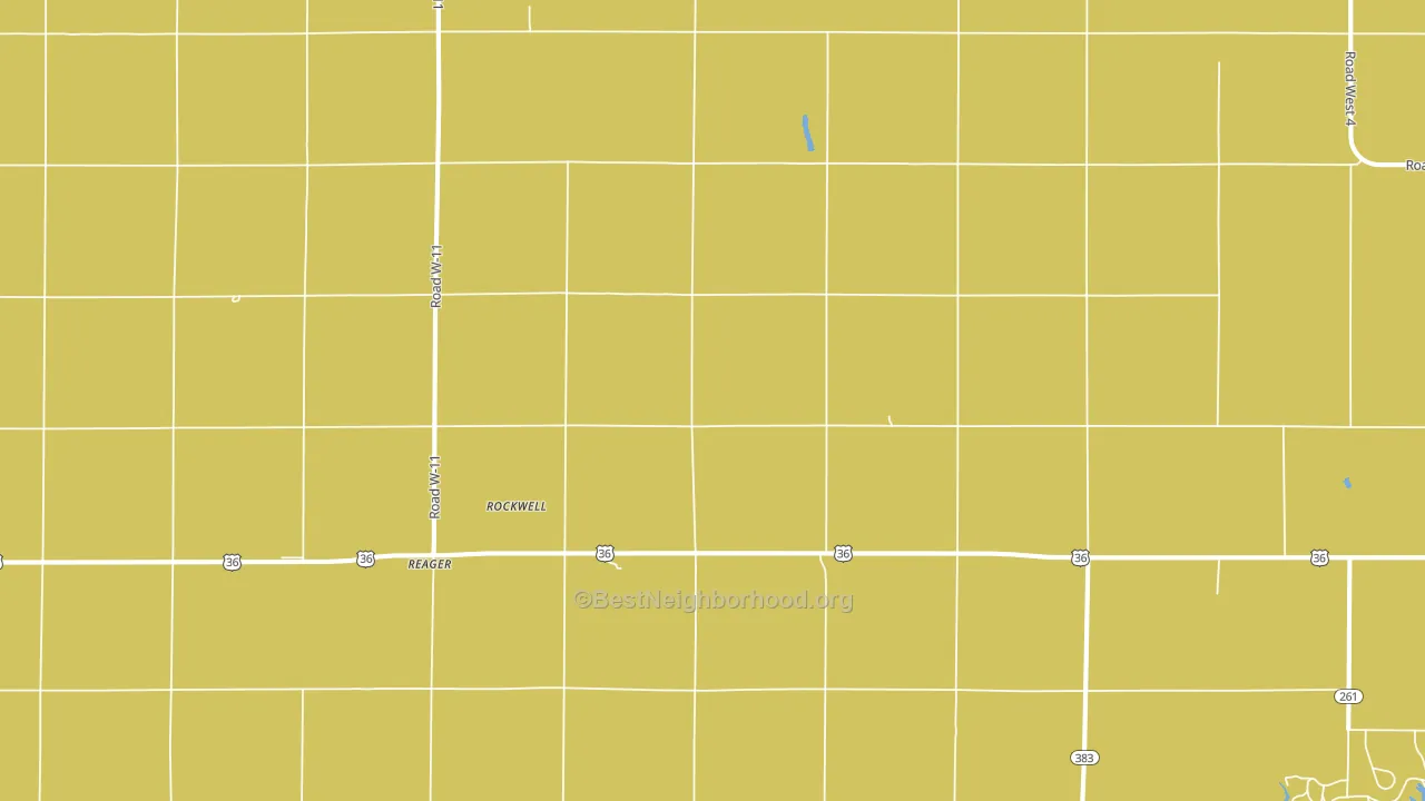 Reager, KS block-group voter-turnout map