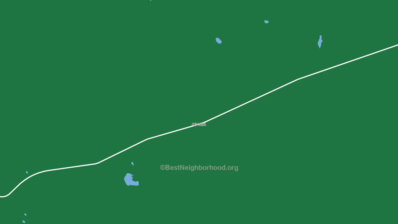 Red Hill, NM block-group voter-turnout map
