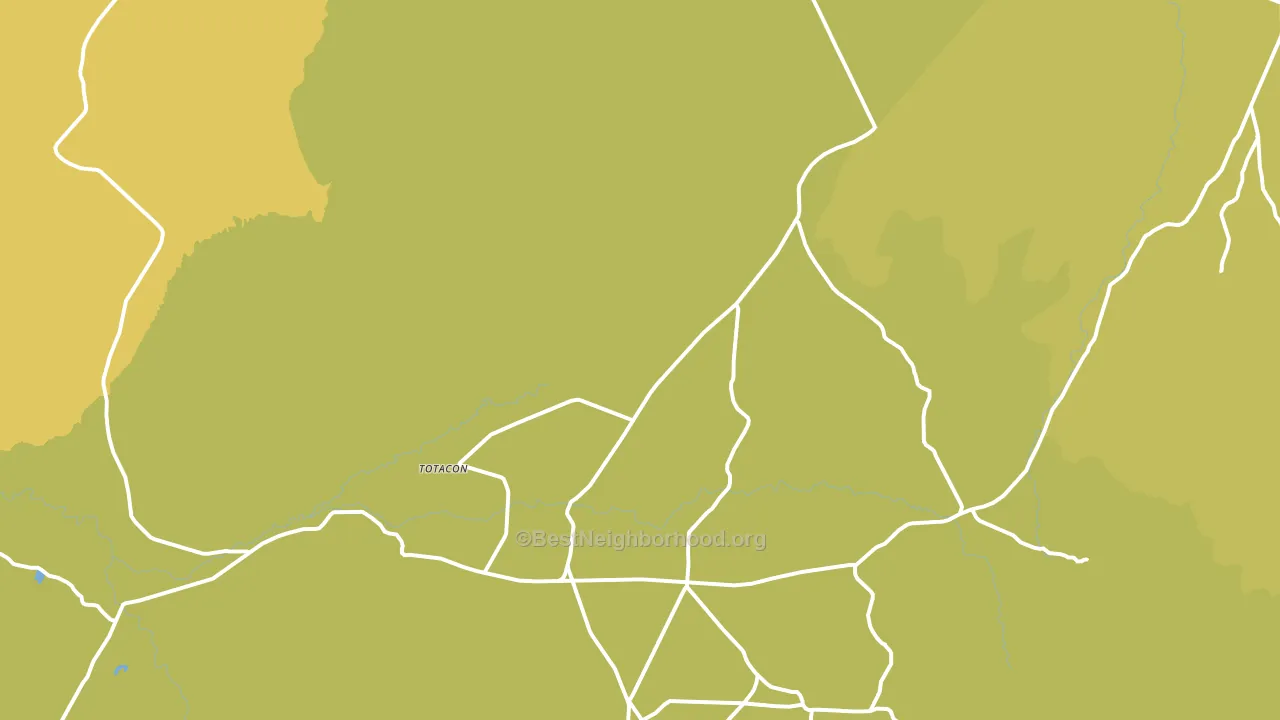Red Mesa, AZ block-group voter-turnout map