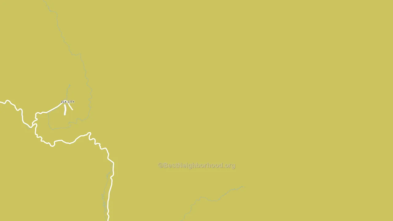 Red River Hot Springs, ID block-group voter-turnout map