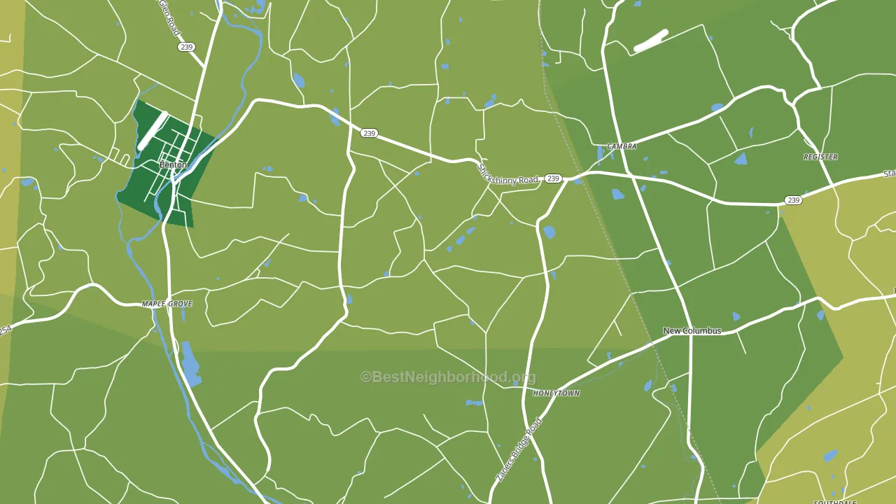 Register, PA block-group voter-turnout map