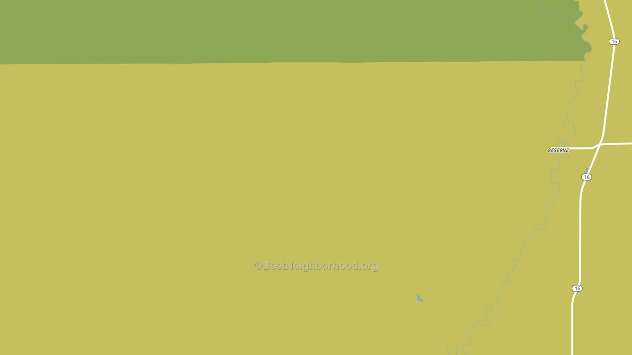 Reserve, MT block-group voter-turnout map