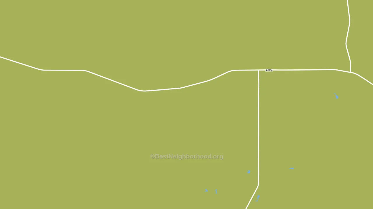 Reva, SD block-group voter-turnout map