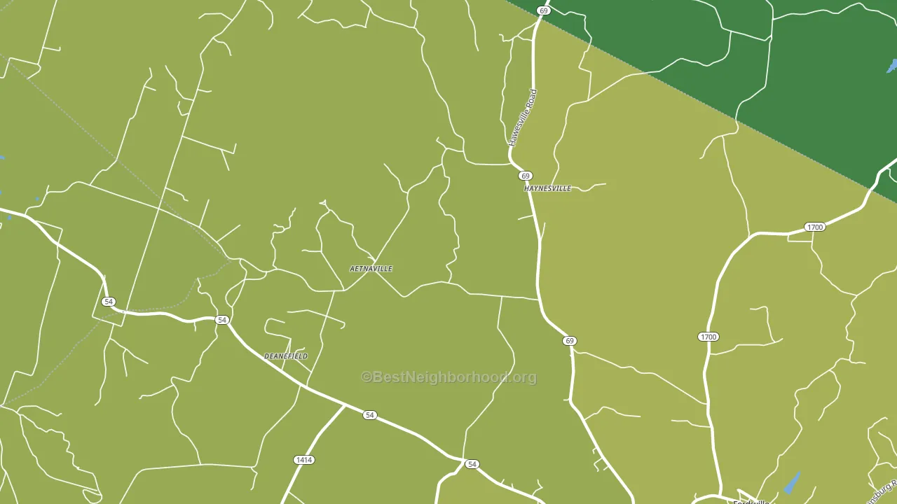 Reynolds Station, KY block-group voter-turnout map