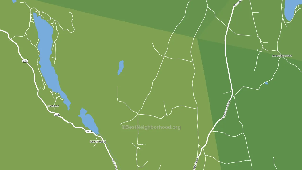 Ricker Mills, VT block-group voter-turnout map