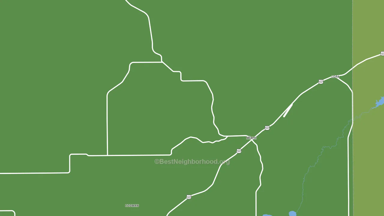 Roberts County, TX block-group voter-turnout map