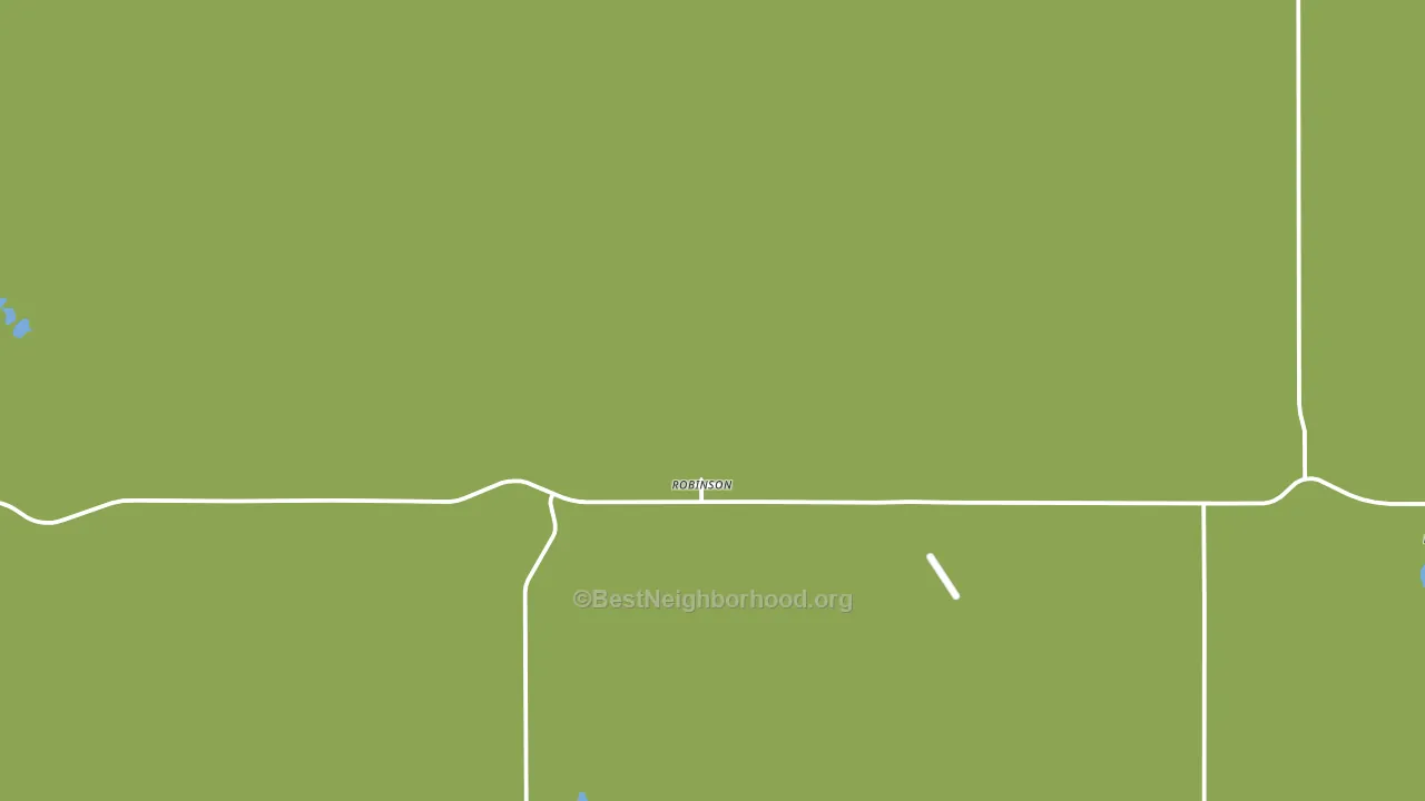 Robinson, ND block-group voter-turnout map