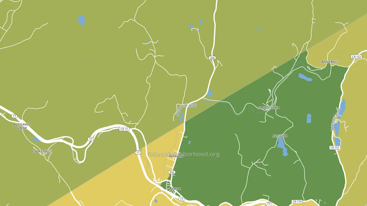 Rockland, NY block-group voter-turnout map