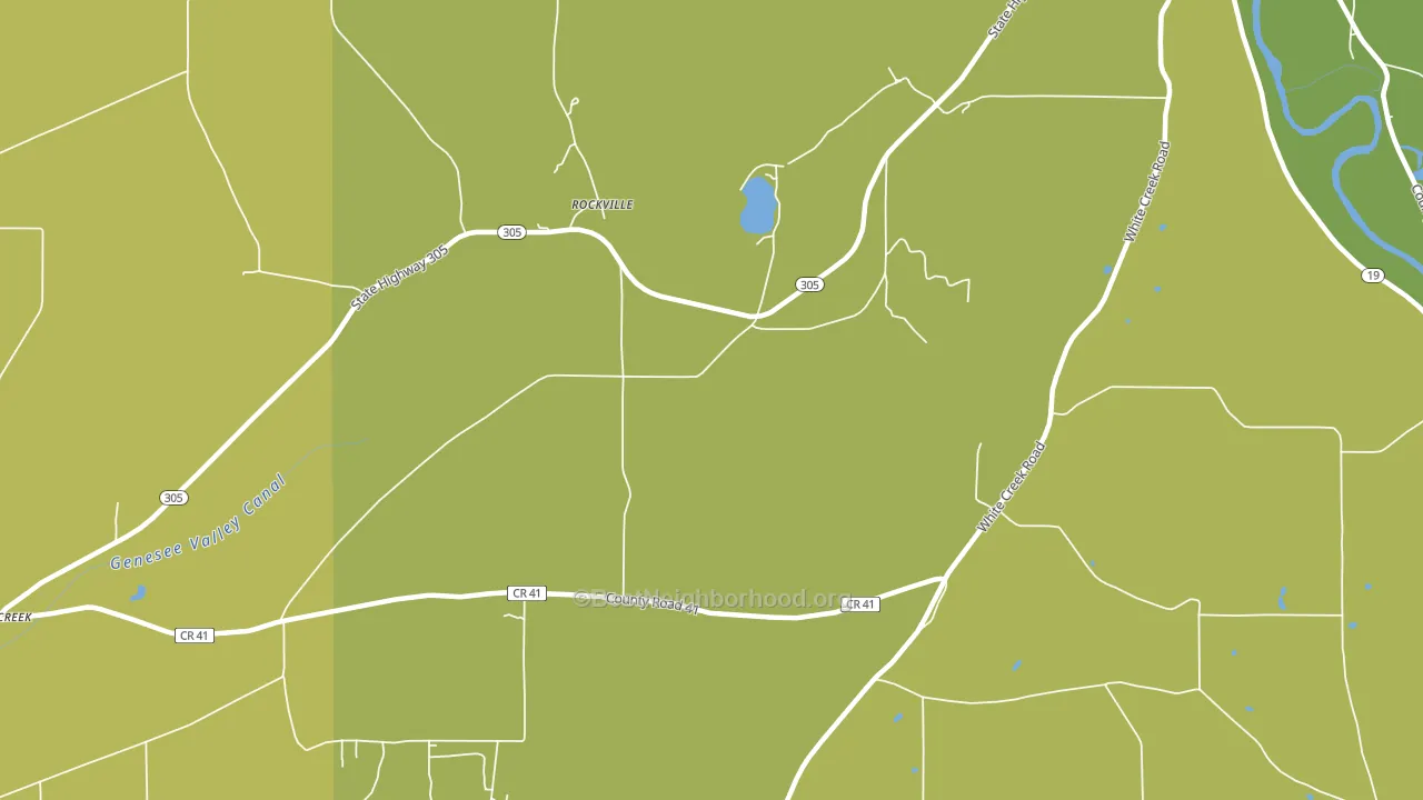 Rockville, NY block-group voter-turnout map
