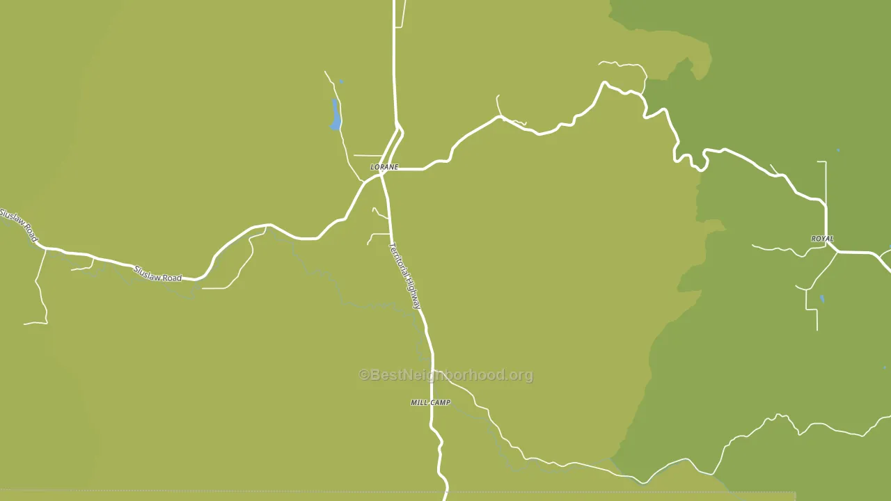 Rogue Elk, OR block-group voter-turnout map