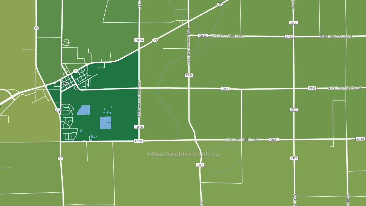 Ronneby, MN block-group voter-turnout map