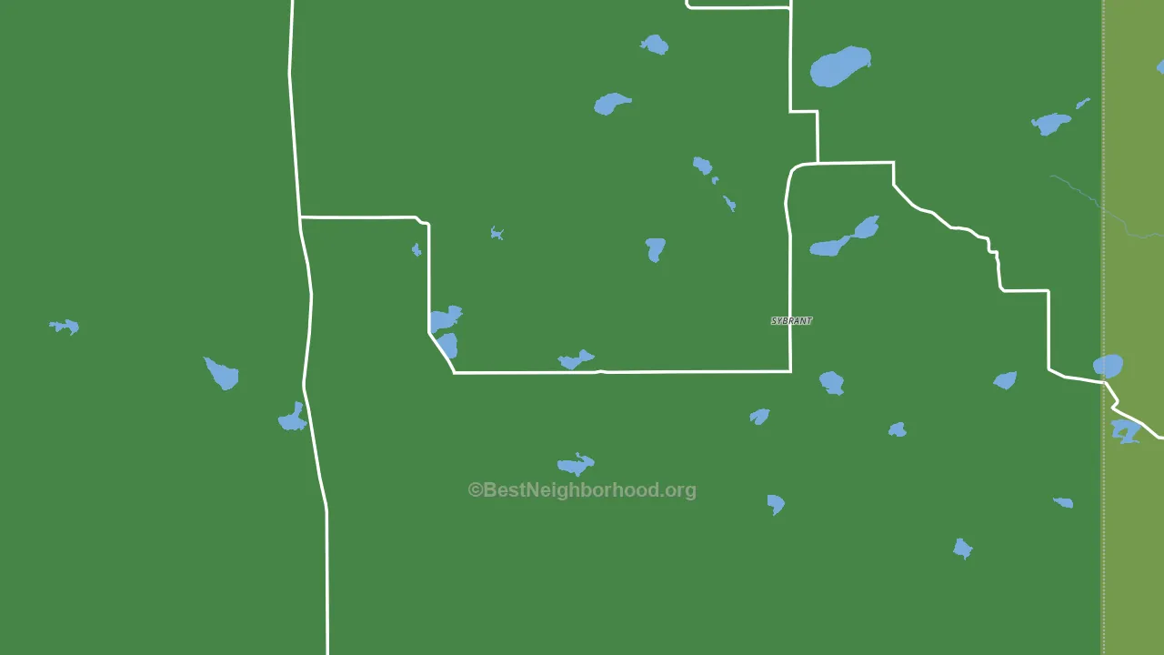 Rose, NE block-group voter-turnout map
