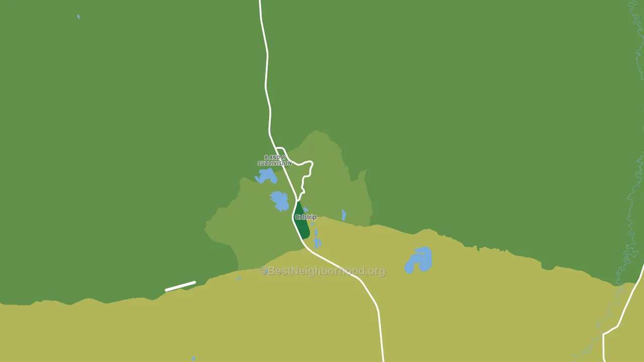 Rosebud County, MT block-group voter-turnout map