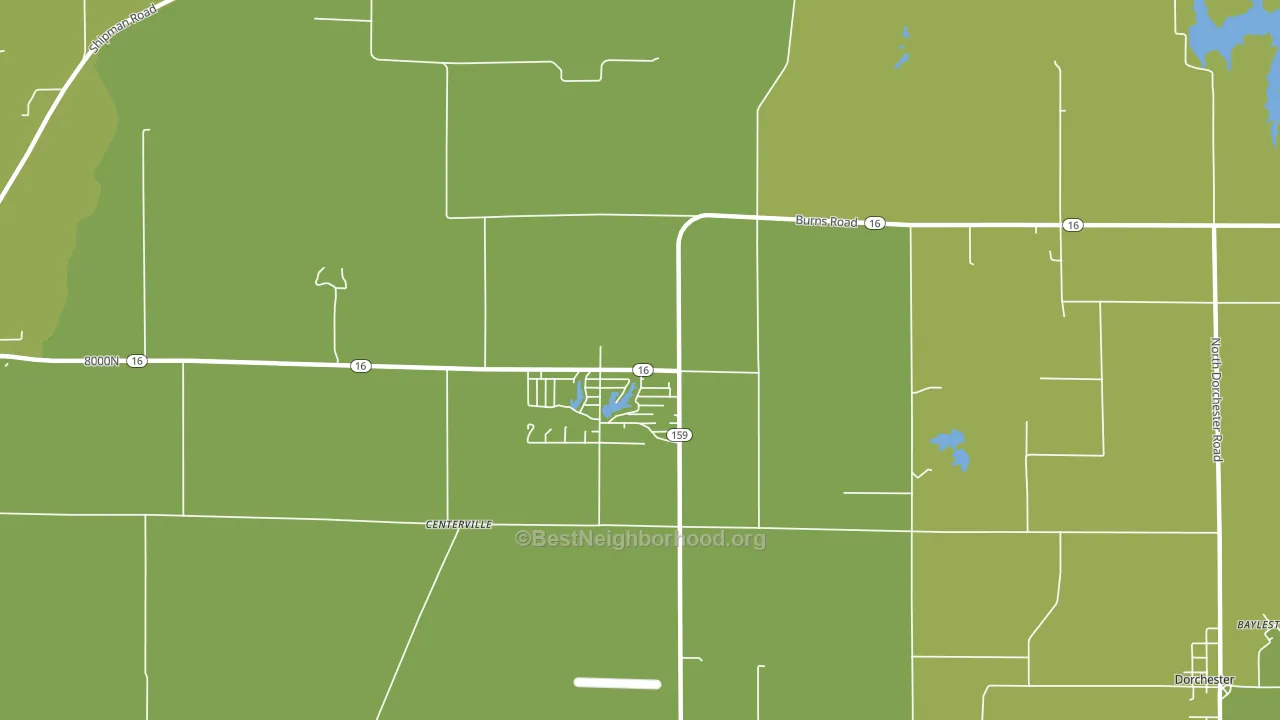 Royal Lakes, IL block-group voter-turnout map