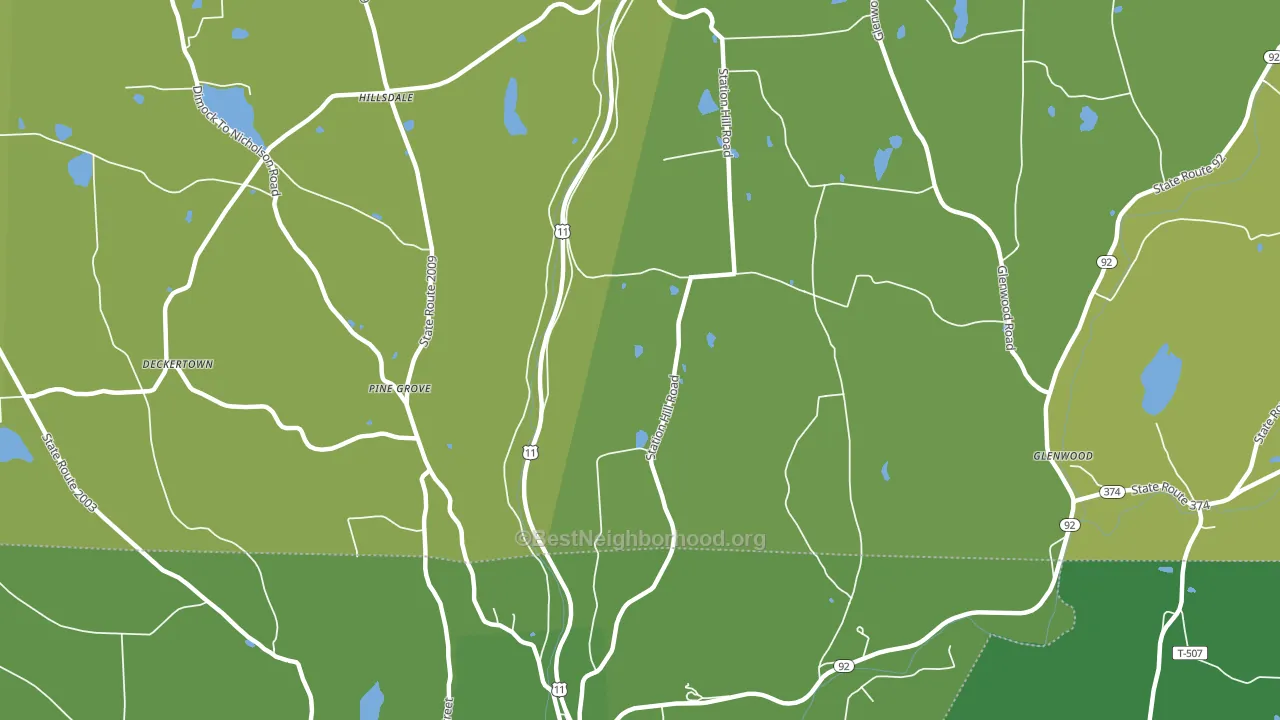 Royal, PA block-group voter-turnout map