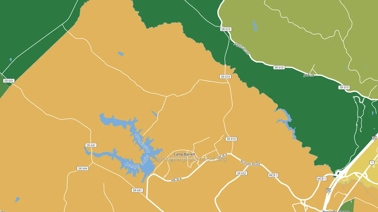 Ruby, VA block-group voter-turnout map