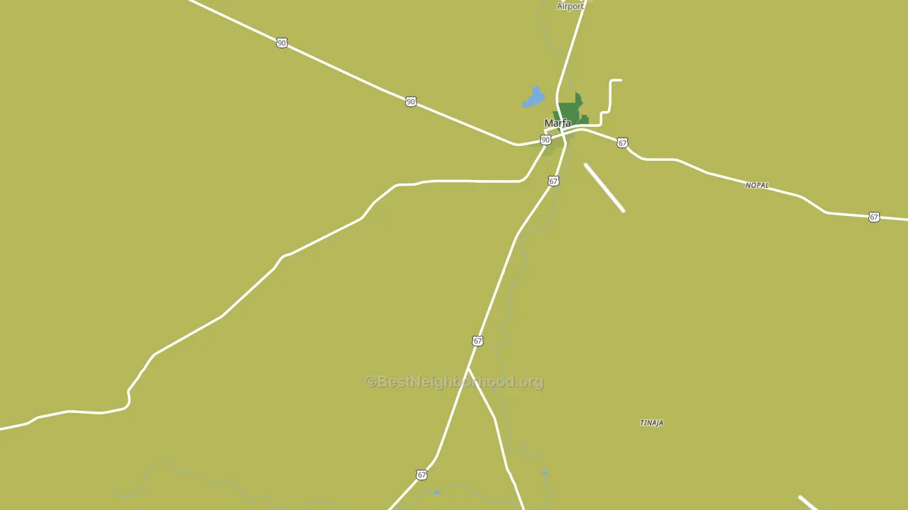 Ruidosa, TX block-group voter-turnout map
