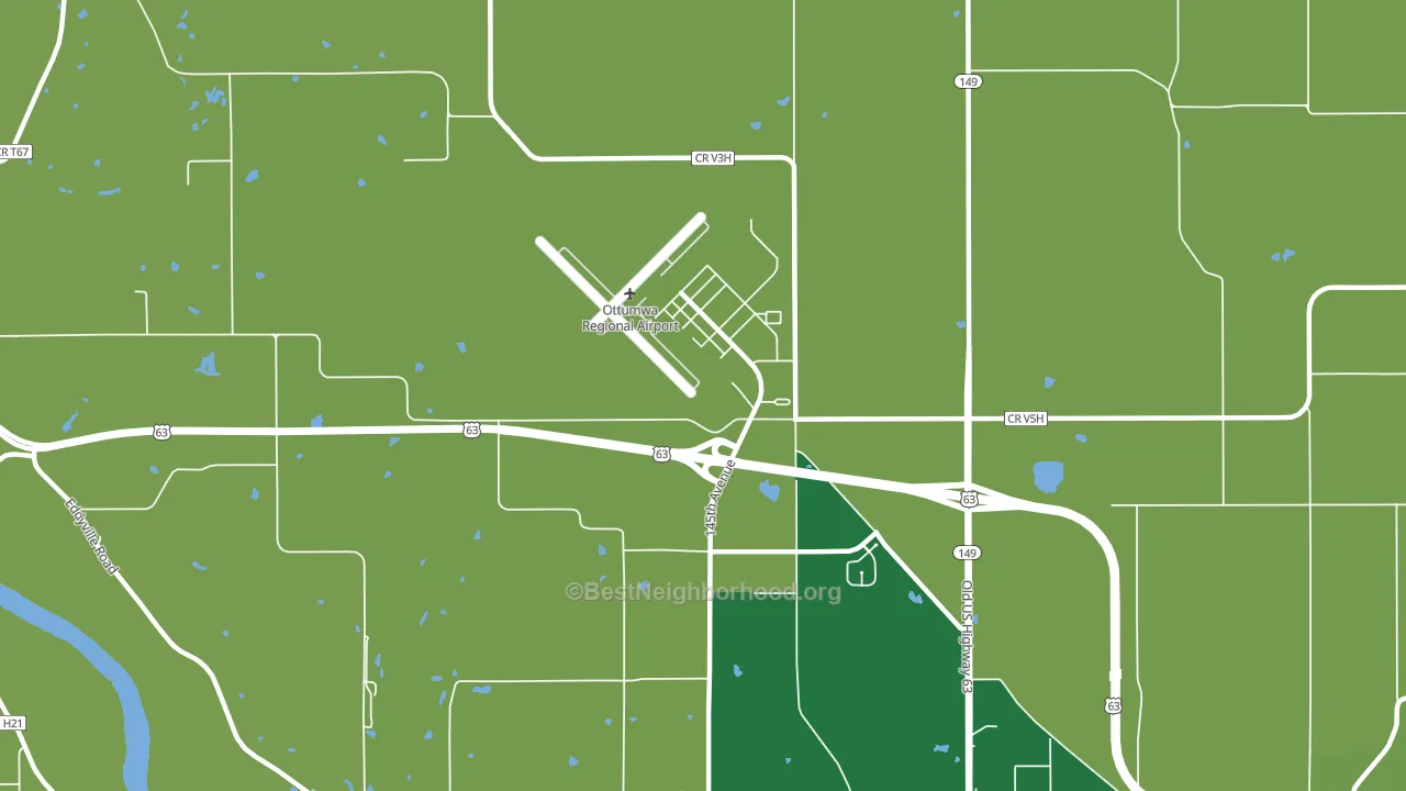 Rutledge, IA block-group voter-turnout map