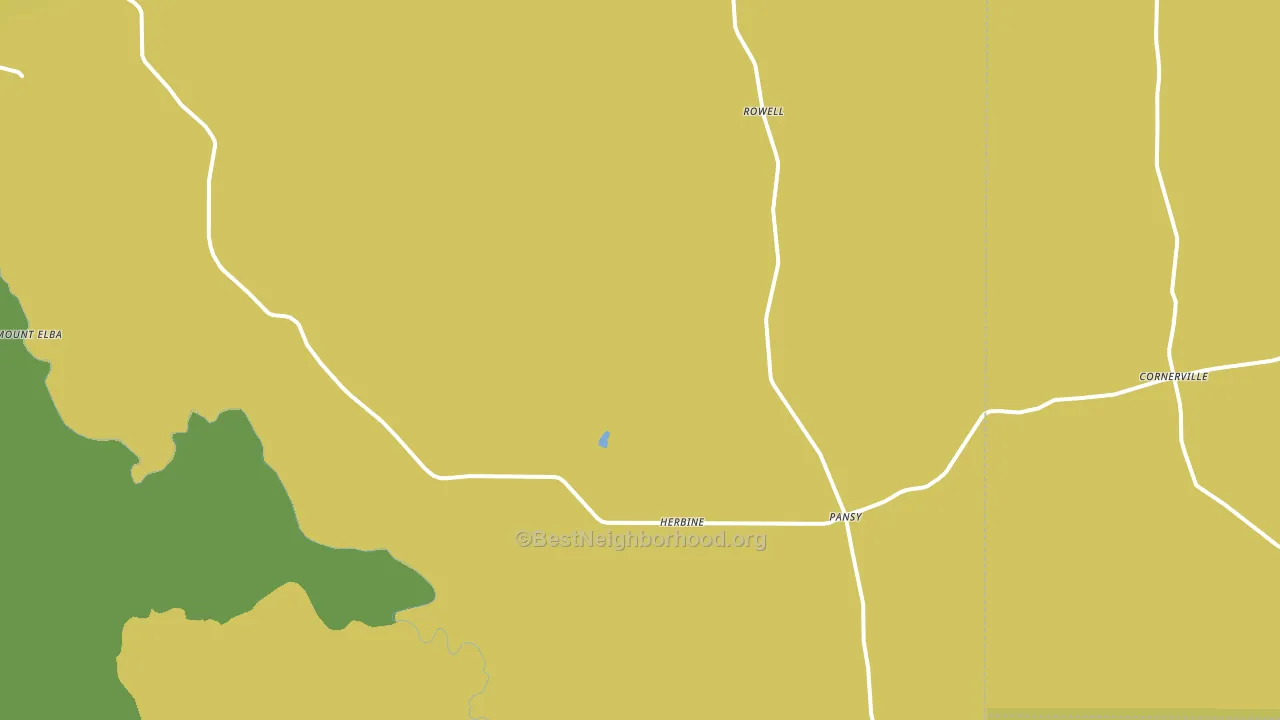 Rye, AR block-group voter-turnout map