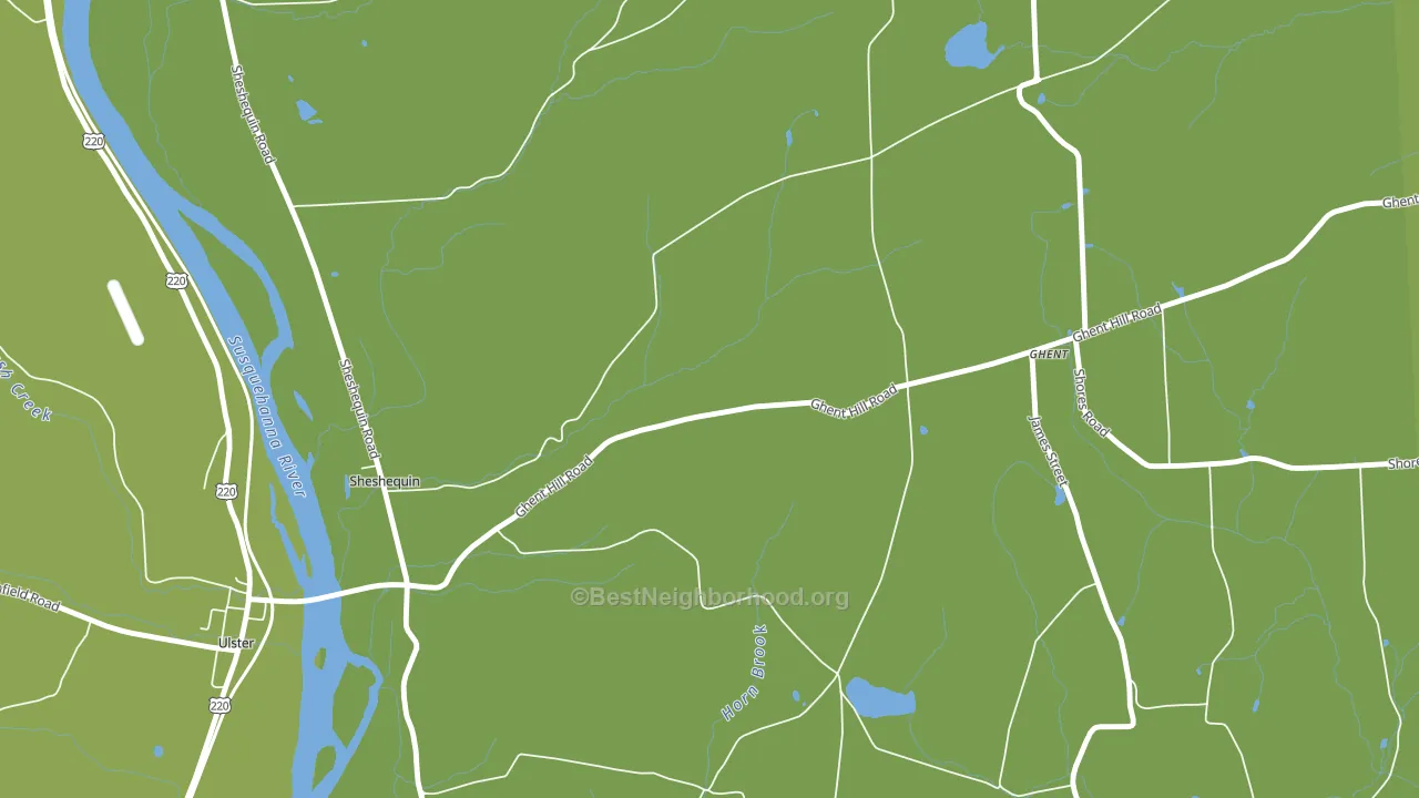 Saco, PA block-group voter-turnout map