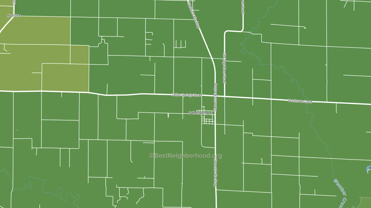 Sailor Springs, IL block-group voter-turnout map