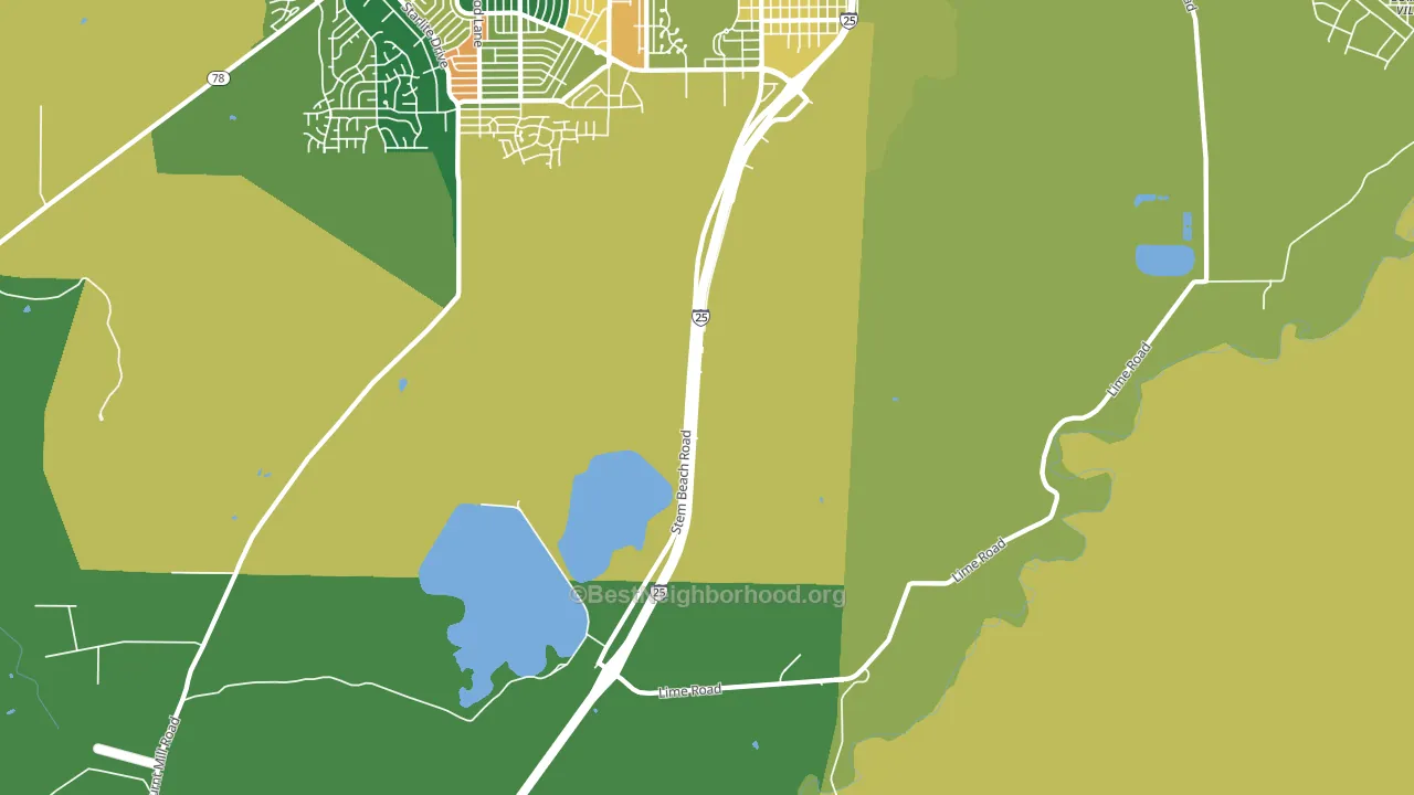 Salt Creek, CO block-group voter-turnout map