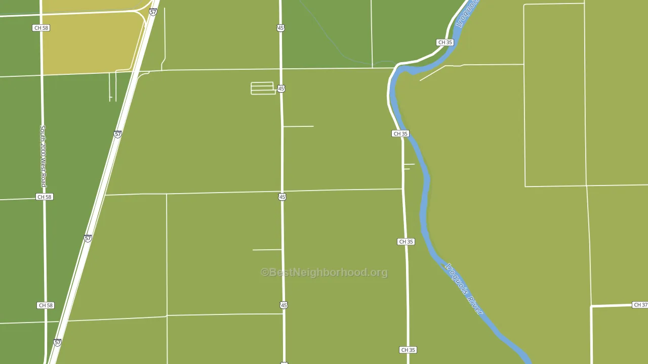 Sammons Point, IL block-group voter-turnout map
